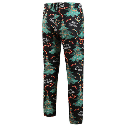 Men's Christmas Three Piece Suit #3TZMK658 - Suits | Multicolour / M