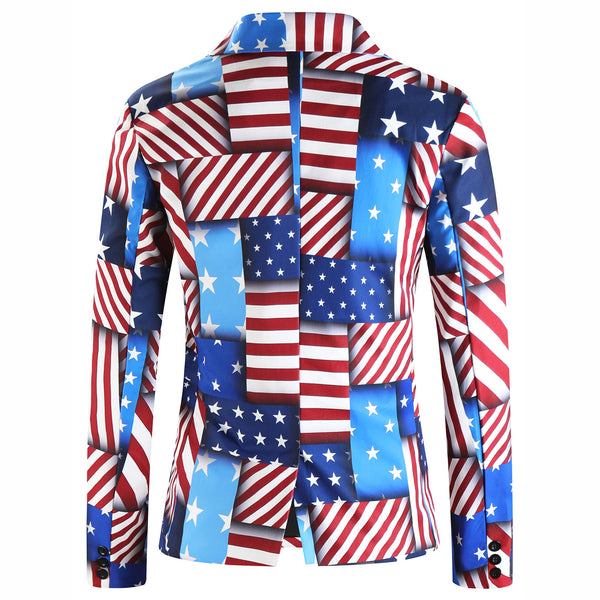 Men's Print Suit #2TZ2524
