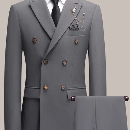Men's Two-Piece Suit #25061026 - Suits | Gray / S