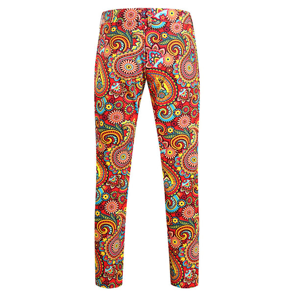 Men's Colorful Paisley Suit #2TZ320