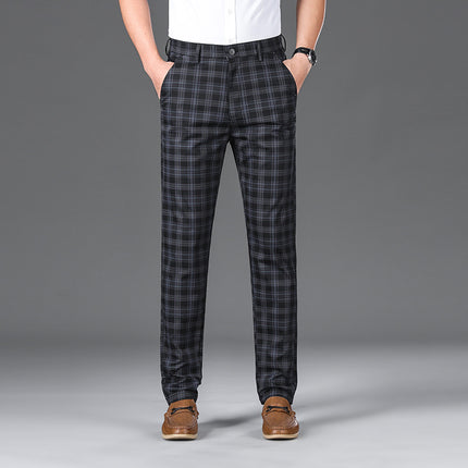 Men's Classic Plaid Pants #25627027 - Pants | Khaki / 30