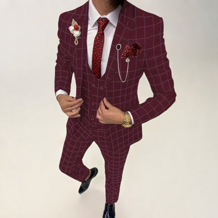 Men's 3pcs Suit #303