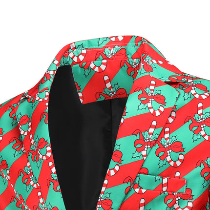 Men's Colorful Printed Suit #2TZ45 - Suits | Multicolour / M