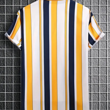 Men's Striped Print Shirt #25061023 - | Color1 / S