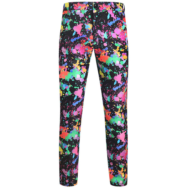 Men's Colorful Printed Suit #2TZ162