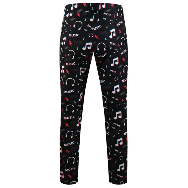 Men’s Melody Print Suit #2TZ-XX1133