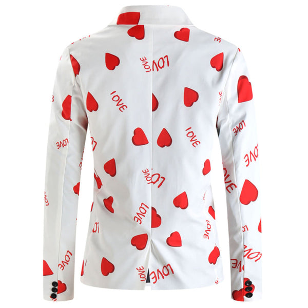 Men's Romantic Printed Suit #2TZ-XX241
