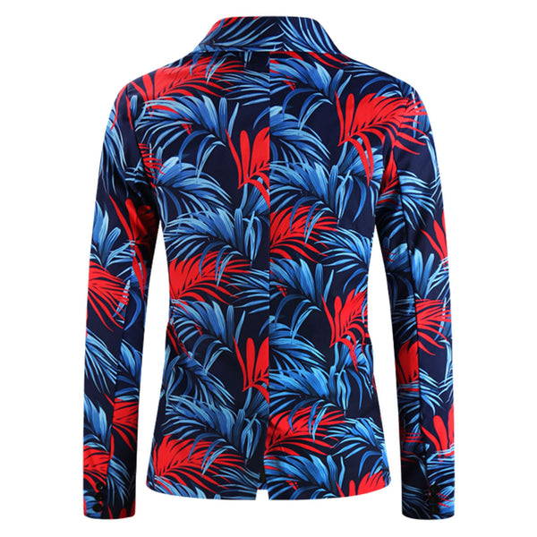 Men's Print Suit #2TZ2504