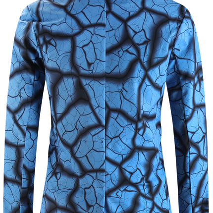 Men's Blue Wave Suit #2TZ-XX2501 - Suits | Blue / M
