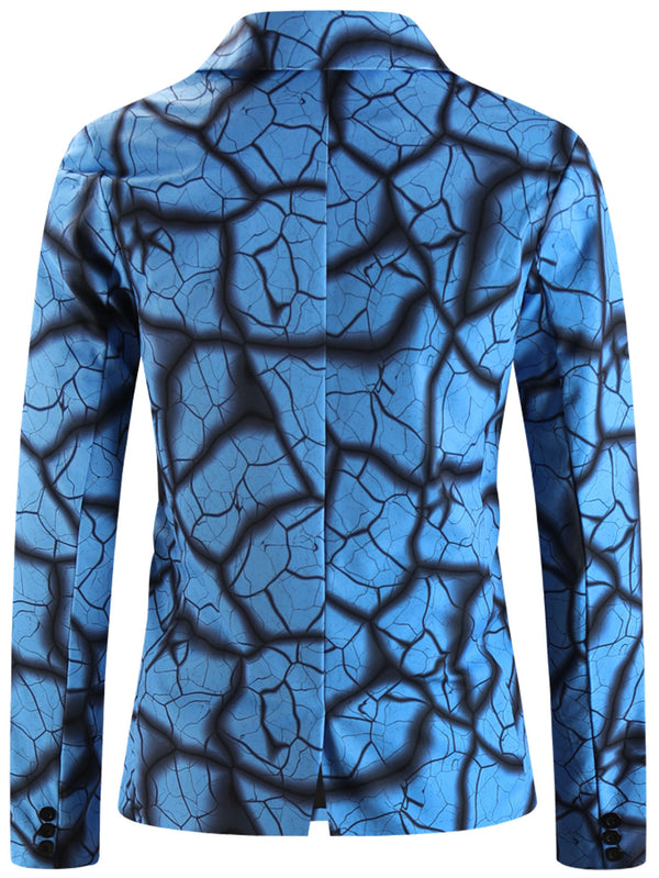 Men's Blue Wave Suit #2TZ-XX2501