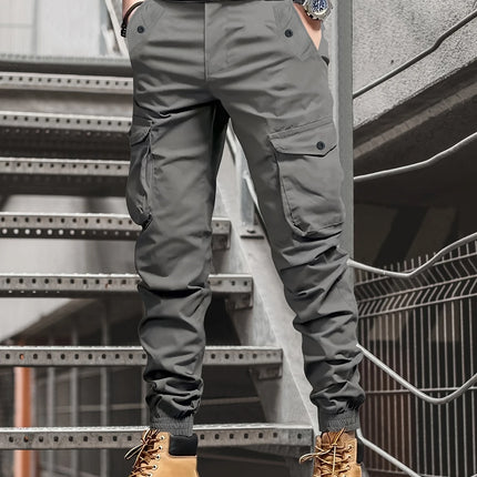 Men's Casual Cargo Pants #25624006 - Pants | Dark Gray / S