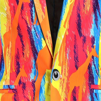 Men's Hawaiian Print Blazer #25061773 - Blazers | Multicolour / M