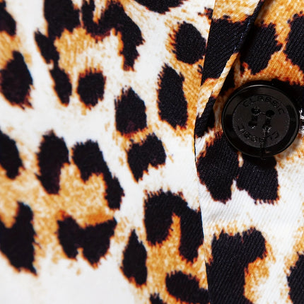 Men's Leopard Print Blazer #25061768 - Blazers | Yellow / S