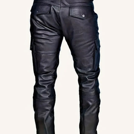 Men's Stylish Black Cargo Pants #250612200 - Pants | Black / S
