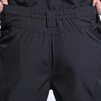 Men's Tactical Pants Multi-Pocket Cargo Work Pants Spring Fall - Pants | Black / S
