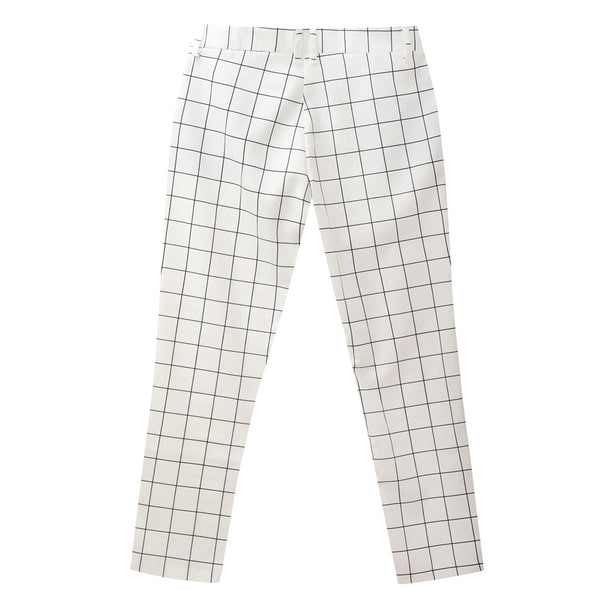 Men's Elegant Plaid Pants #XK6001