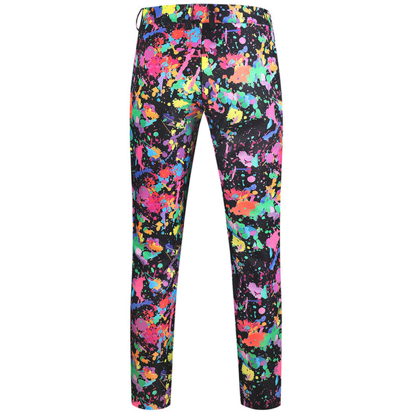Men's Colorful Printed Suit #2TZ162