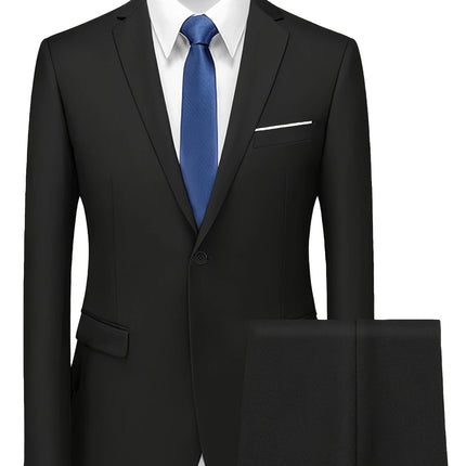 Men's 2pcs Suit #25630035 - Suits | Black / XS