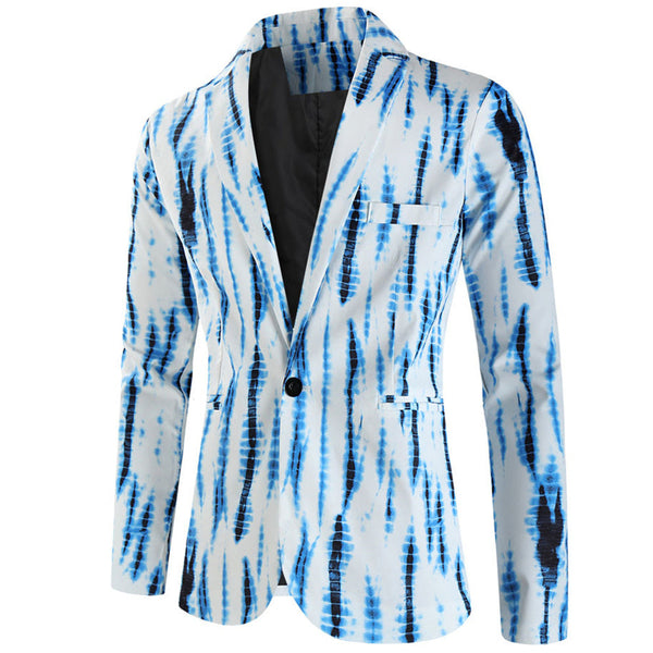 Men's Modern Artistic Blazer #X337