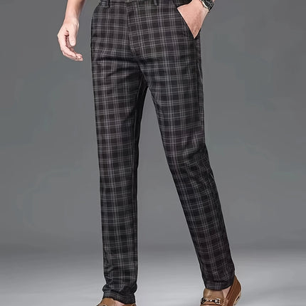 Men's Classic Plaid Pants #25627027 - Pants | Khaki / 30