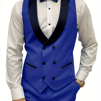 Men's 3pcs Suit #25062181 - Suits | Light Grey / XS