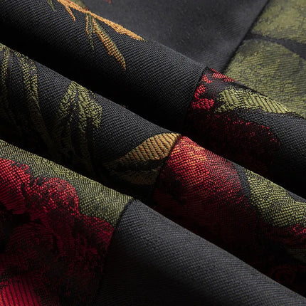Men's Floral Print Blazer #S8037 - Blazers | Multicolour / XS