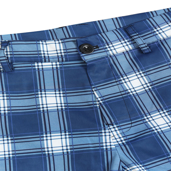 Men's Vintage Plaid Pants #XK6027