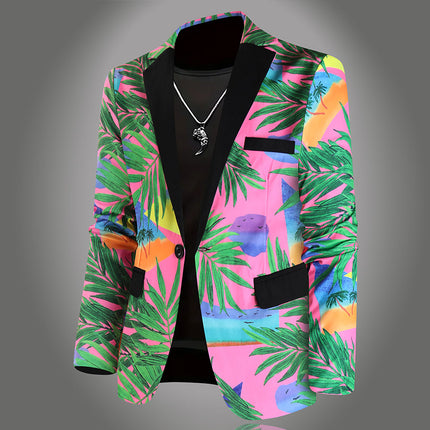 Men High Quality Print Blazers - Blazers | Color1 / M