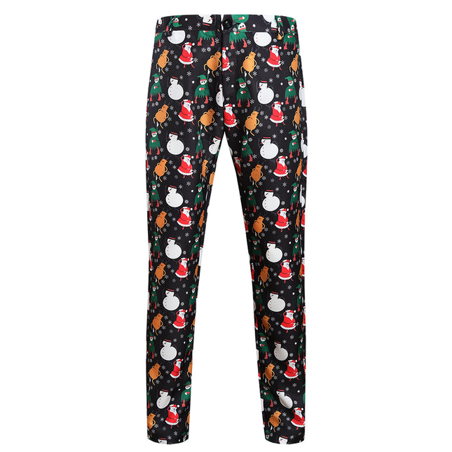Men's Colorful Printed Pants #XK41 - Pants | Multicolour / M
