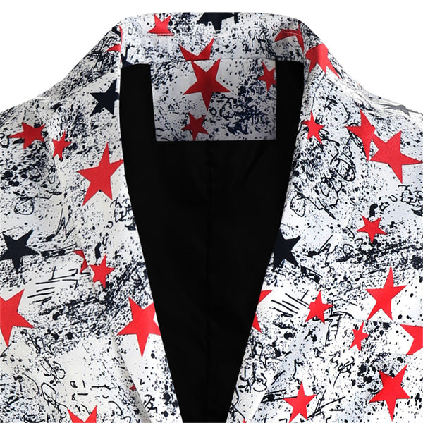 Men's Star Trendy Suit #2TZ157