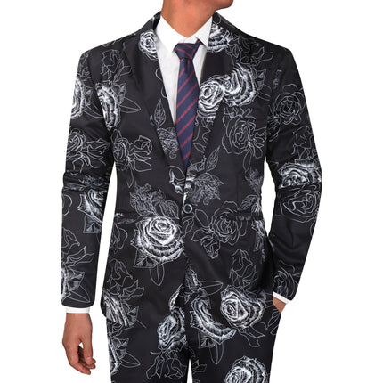 Men's Colorful Paisley Suit #2TZ