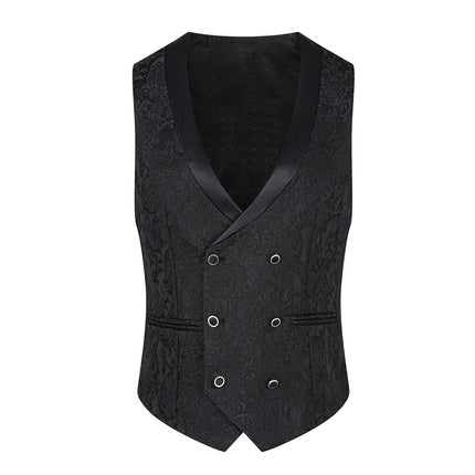 Men's 3 Piece Luxurious Jacquard Suit #S8586 - Suits | Green / XS