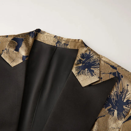 Men's Golden Lily Blazer  #S8091
