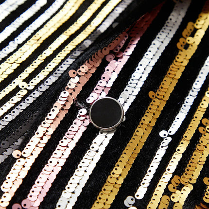 Men's Stripe Sequins Tuxedo  #S8040