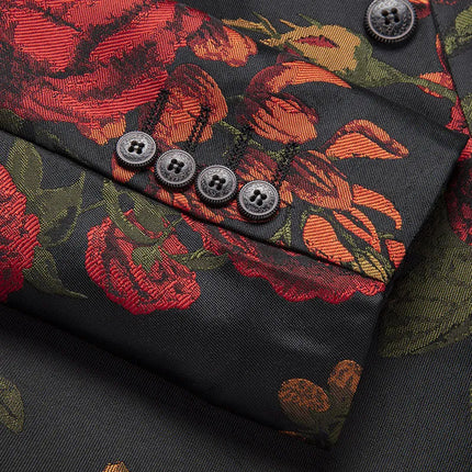 Men's Floral Print Blazer #S8037 - Blazers | Multicolour / XS