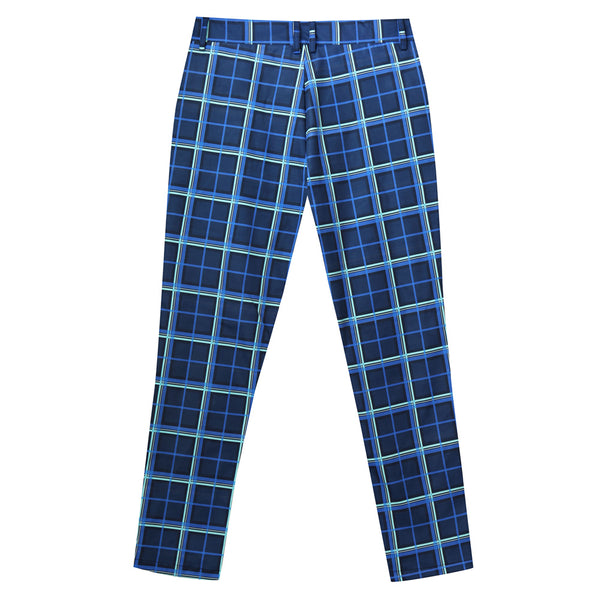 Men's Classic Plaid Pants #XK6025