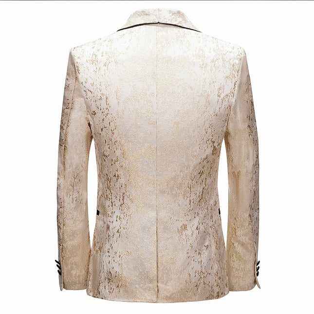 Men's Beige Tuxedos  #S8067