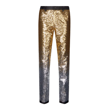 Men's Multicolor Sequins Trousers  #S8060