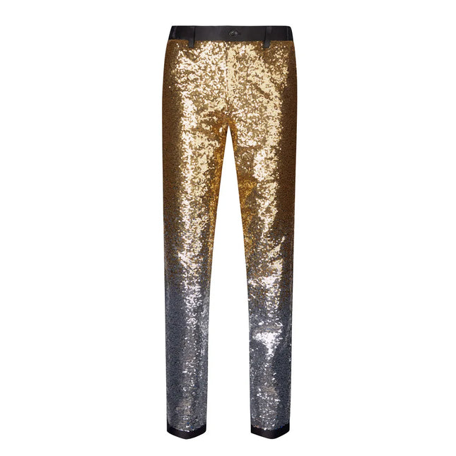 Men's Multicolor Sequins Trousers  #S8060