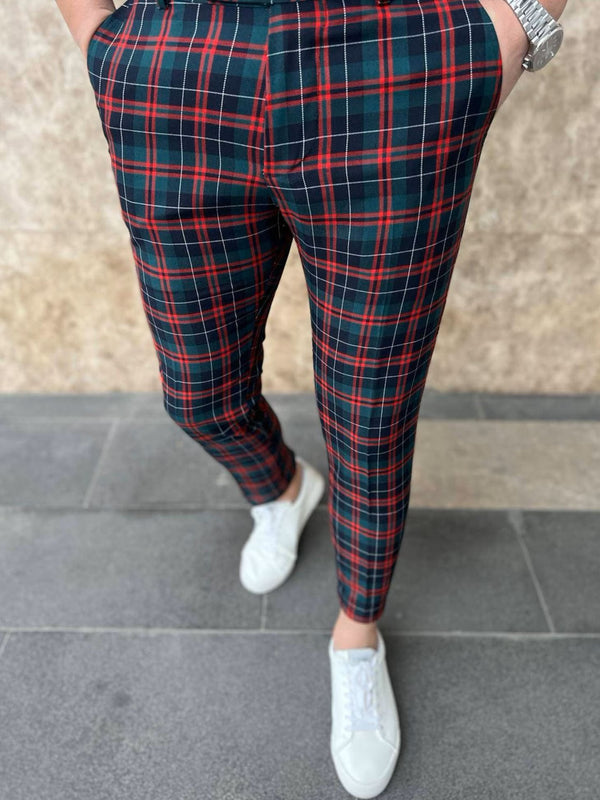 Men’s Check Pants #XK6026