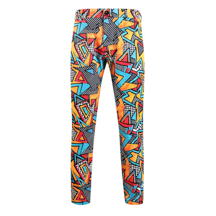 Men's Trendy Colorful Pants #XK1107 - Pants | Multicolour / S