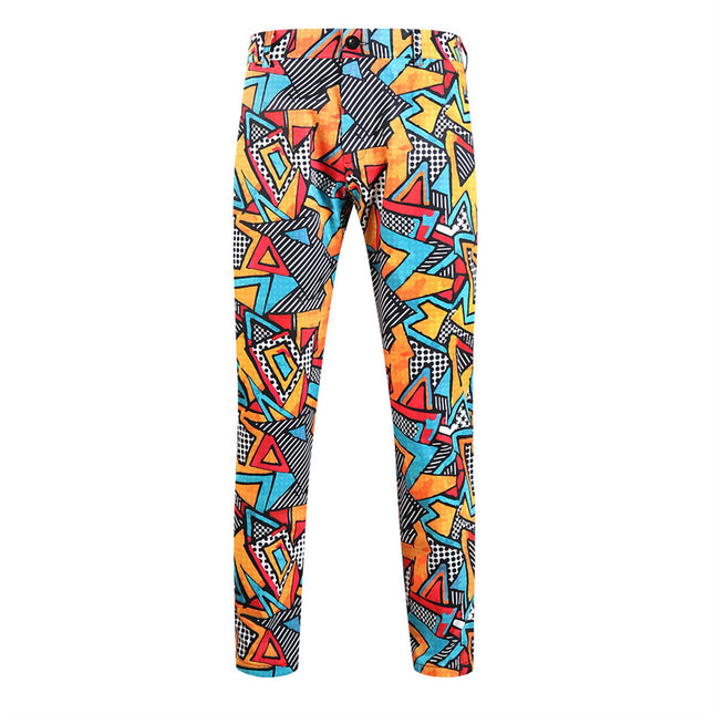 Men's Trendy Colorful Pants #XK1107 - Pants | Multicolour / S