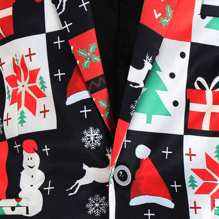 Men's Christmas Fashion Suit #2TZ622 - Suits | Multicolour / M