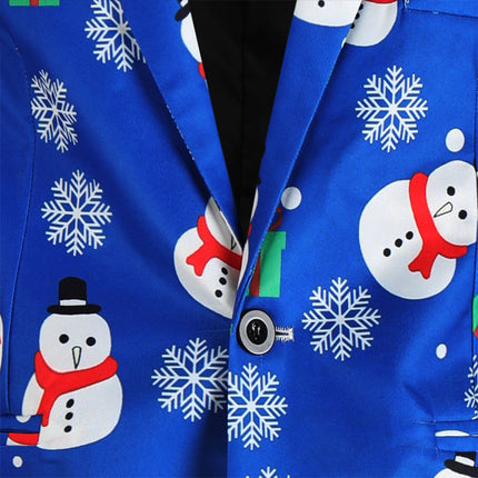 Men's Christmas Printed Suit #2TZ625 - Suits | Multicolour / M