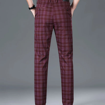 Men's Classic Plaid Pants #25627027 - Pants | Khaki / 30