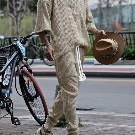 Men's Casual Knitwear Set #25062401 - | Khaki / S