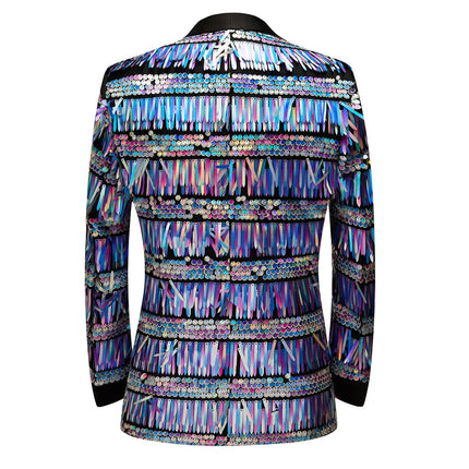 Men's Sequin Fringe Tuxedo #S8024