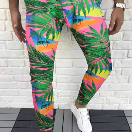 Holiday Glow Printed Leisure Trousers - Pants | Multicolor / M