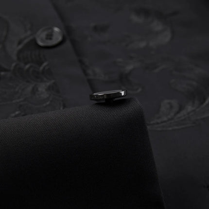Men's Embroidered Tang Suit  #S8642