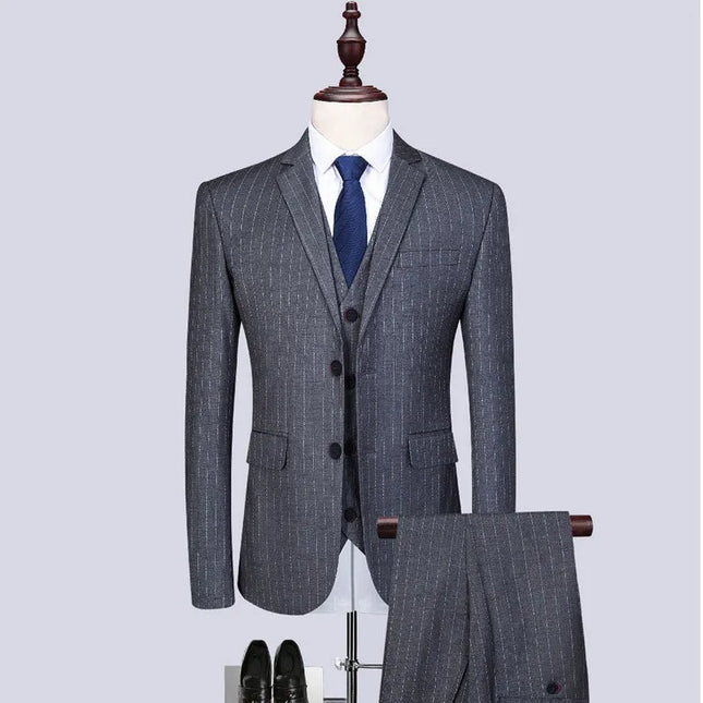 Men's Stripe Suit  #S8606